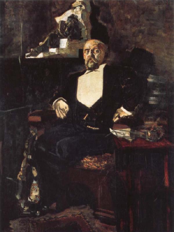 Valentin Serov Portrait of Savva Mamontov oil painting picture